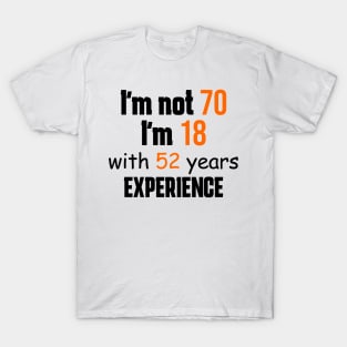 70th birthday T-Shirt